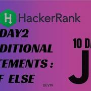 Day 2 Conditional Statements If Else 10 Days Of Javascript