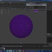 Maya Python Ribbon Sphere Generator