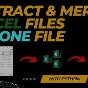 Merge Multiple Excel Files To One File With Python Tutorial For Beginners