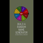 Build A Random Name Generator In Python