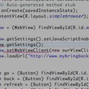 Android Development 92 WebView Settings Mp4