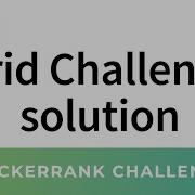 HackerRank Solution Grid Challenge In C Greedy Algorithm