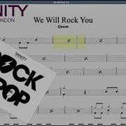 We Will Rock You Trinity Initial Grade Drums