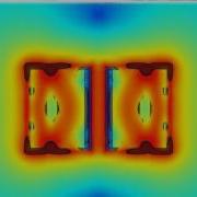 Electric Field On Graphene Antenna FDTD Simulation