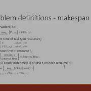 DBWS Scheduling Algorithm