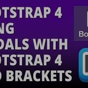Bootstrap 4 Using Modals With Bootstrap 4 And Brackets Text Editor