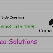 The Nth Term Answers Corbettmaths