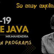 Core Java Day 19 Pattern Programs