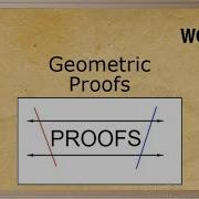WCLN Math Geometric Proofs Introduction