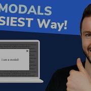 EASIEST Way To Create Popup Modal Using The New Dialog HTML Element