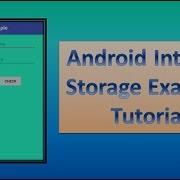 Android Internal Storage Example Tutorial Part 2 85