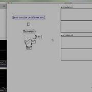 38 Audio File Playback In Pure Data