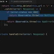 Angular Beginner To Pro 130 Extracting A Reusable Error Handling Method By Mosh Hamedani