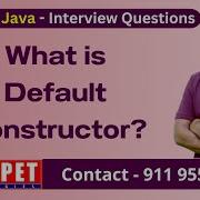 What Is Default Constructor In Java Ameerpet Technologies By Srinivas