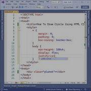 How To Draw Circle Using HTML CSS Planet WebDesign WebProgramming ThinhPham Shorts