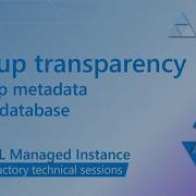 Backup Transparency In Azure SQL Managed Instance