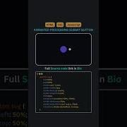 Create An Eye Catching Animated Submit Button In HTML CSS Shorts Shortsvideo Html5 Css3