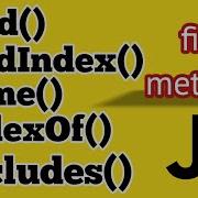 Javascript Array Find Methods Find FindIndex Some IndexOf Includes In Tamil