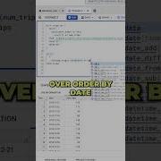 Easy Way To Calculate Running Totals In SQL Shorts