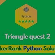 HackerRank Triangle Quest 2 Problem Solution In Python Python Solutions Programmingoneonone