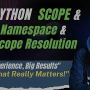 Python Scope And Namespace Explained Scope Resolution In Python Coders India By Rohit Tyagi