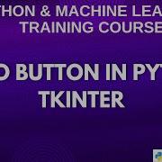 Radio Button In Python Tkinter