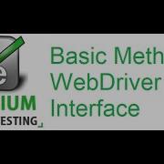 Selenium Class 32 Basic Methods In WebDriver Interface Part2