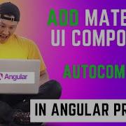 Add AUTOCOMPLETE Material UI Component To Your Angular Project Easy Step By Step Guide