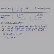 Linear Programming Problem Formulation Example 2