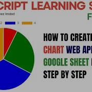 How To Create A Pie Chart Web App From Google Sheet Database L3