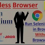 How To Run Selenium Tests In Browser Without Opening Browser UI Pradeep Nailwal