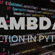 Lambda Function In Python In Hindi