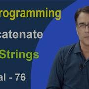 C Program To Concatenate Two Strings Without String Function C Language Tutorial 76