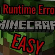 How To Fix Java Runtime Error Minecraft 2018