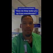 How Do They Wake You Up From Anesthesia
