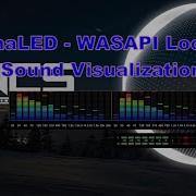 SpeAnaLED Free Software Windows WASAPI Loopback Spectrum Analyzer Like Sound Visualization Demo