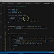 Ionic 3 Firebase Tutorial 13 Create The Signup Service