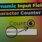 Let S Code A Simple Dynamic Character Counter For An HTML Text Field JavaScript Mini Project