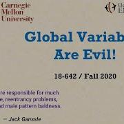 L08 Global Variables Are Evil