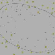 Regularized Logistic Regression Lambda Animation