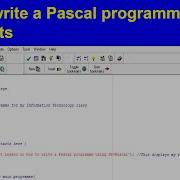 How To Write A Pascal Programme Block Comment And Line Comment