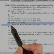 Query For Conferences To Attend Developing Scalable Apps With Java