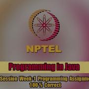 Swayam Programming In Java Week 1 Programming Assignment 5 Solution NPTEL