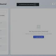 Personal Journal App Using HTML CSS And JavaScript With Source Code