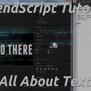 After Effects Scripting Tutorial All About Text