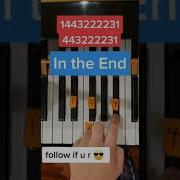 In The End Linkin Park Piano Tutorial