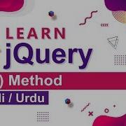JQuery Each Method Tutorial In Hindi Urdu