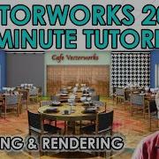 Vectorworks 2023 Lighting Rendering Tutorial 4K
