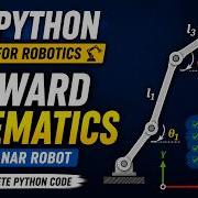 Python Code For Forward Kinematics Of A 3R Robotic Manipulator Robotics Engineering