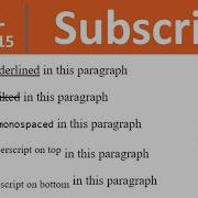 HTML Tutorial 15 Making Text Subscript In HTML Sub Tag